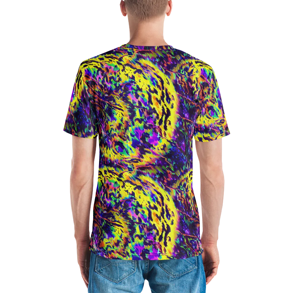 Colorstorm Noir on Men's Crew Neck T-Shirt — Back