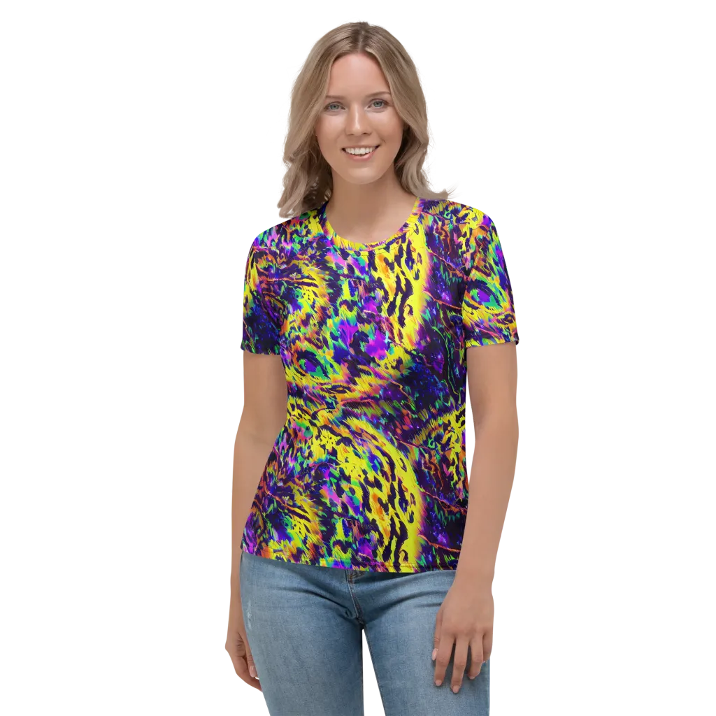 Colorstorm Noir on Women's Crew Neck T-Shirt — Front