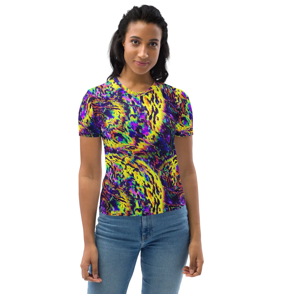 Colorstorm Noir on Women's Crew Neck T-Shirt — Front