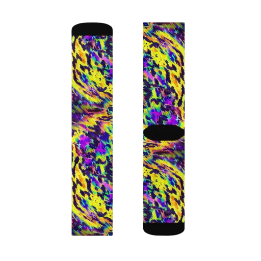 Colorstorm Noir on a Socks