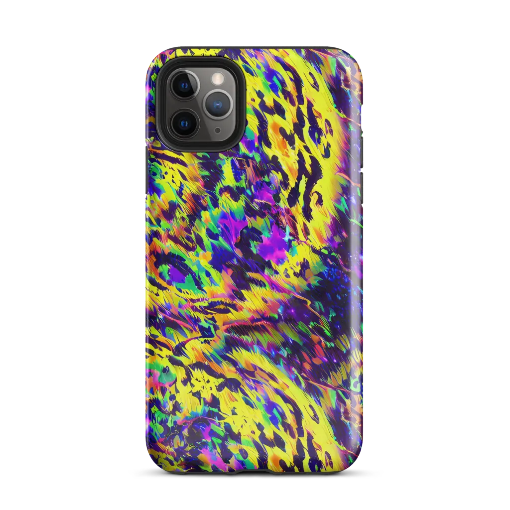 Colorstorm Noir on Tough Case for iPhone® — Front