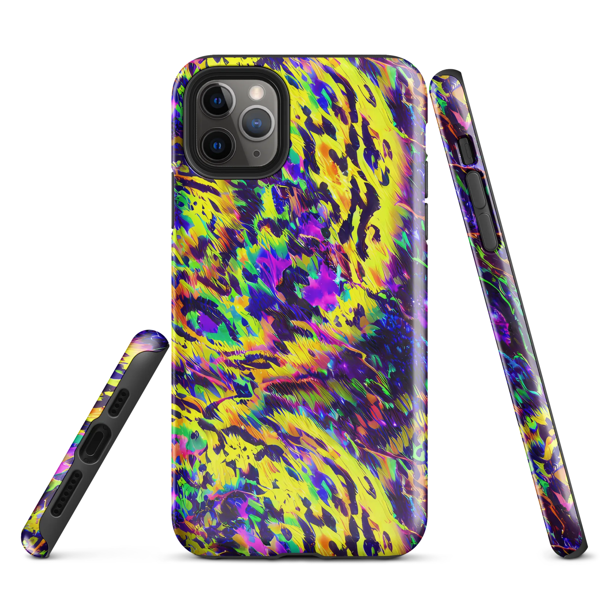 Colorstorm Noir on Tough Case for iPhone® — Front
