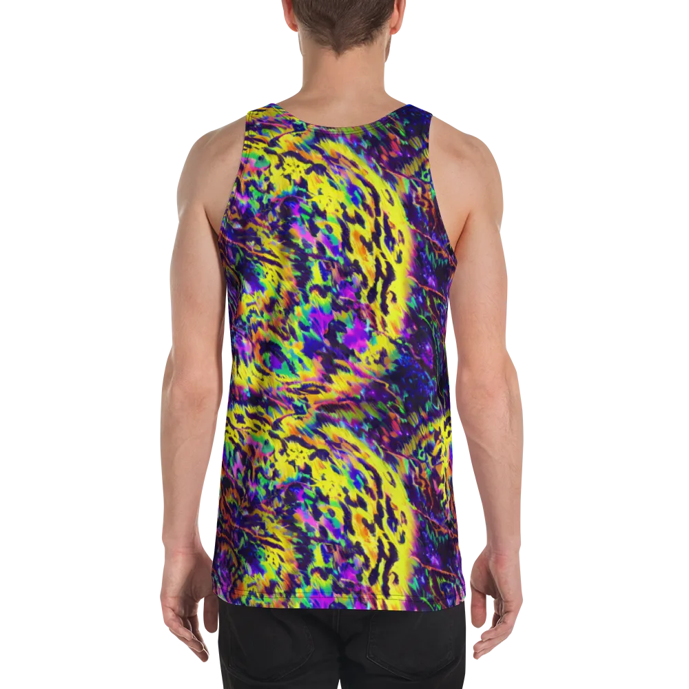 Colorstorm Noir on Men's Tank Top — Back