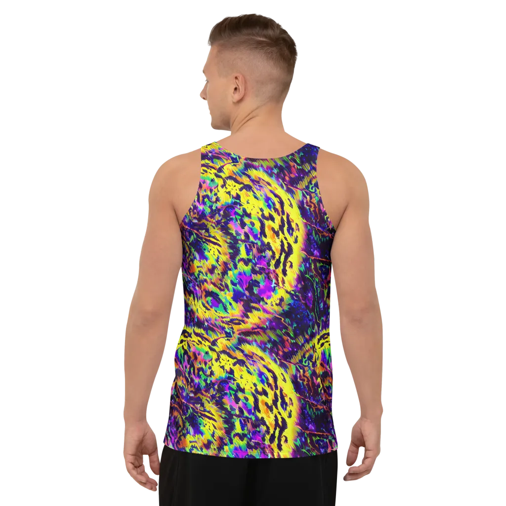 Colorstorm Noir on Men's Tank Top — Back
