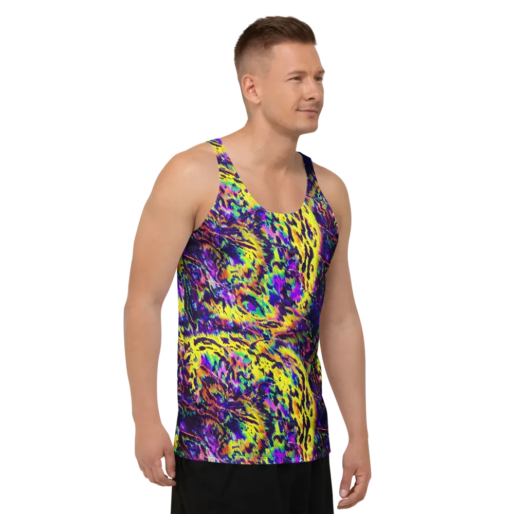 Colorstorm Noir on Men's Tank Top — Right Front