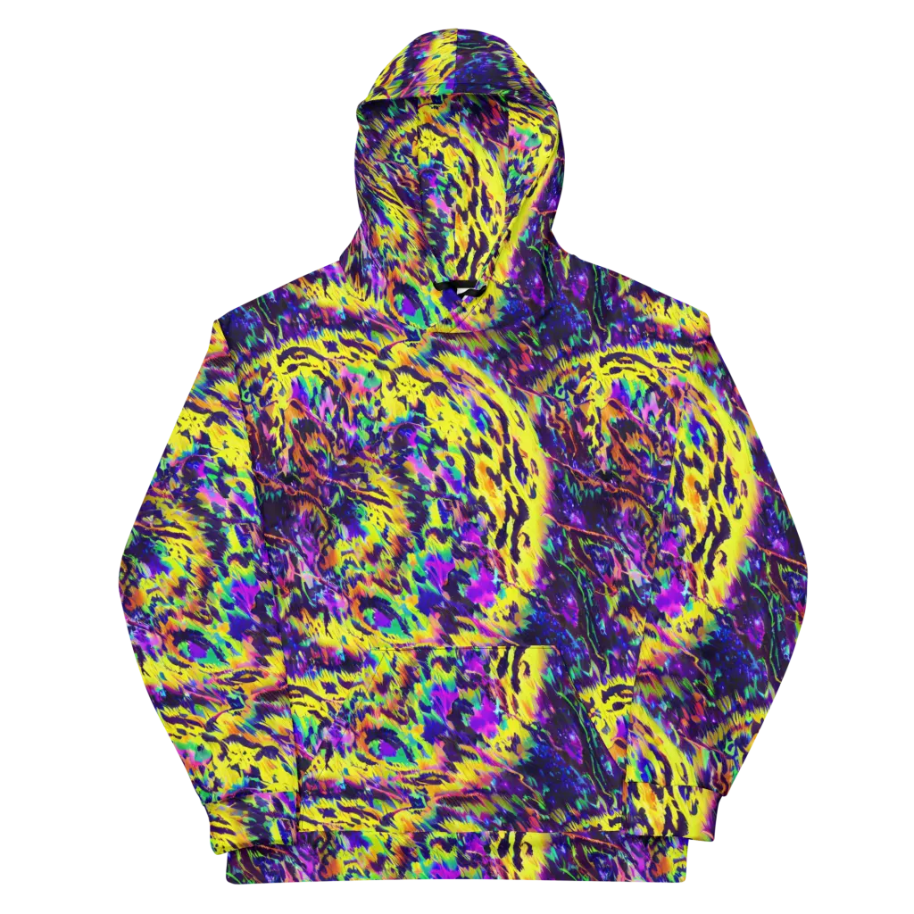 Colorstorm Noir on Cotton Hoodie — Front