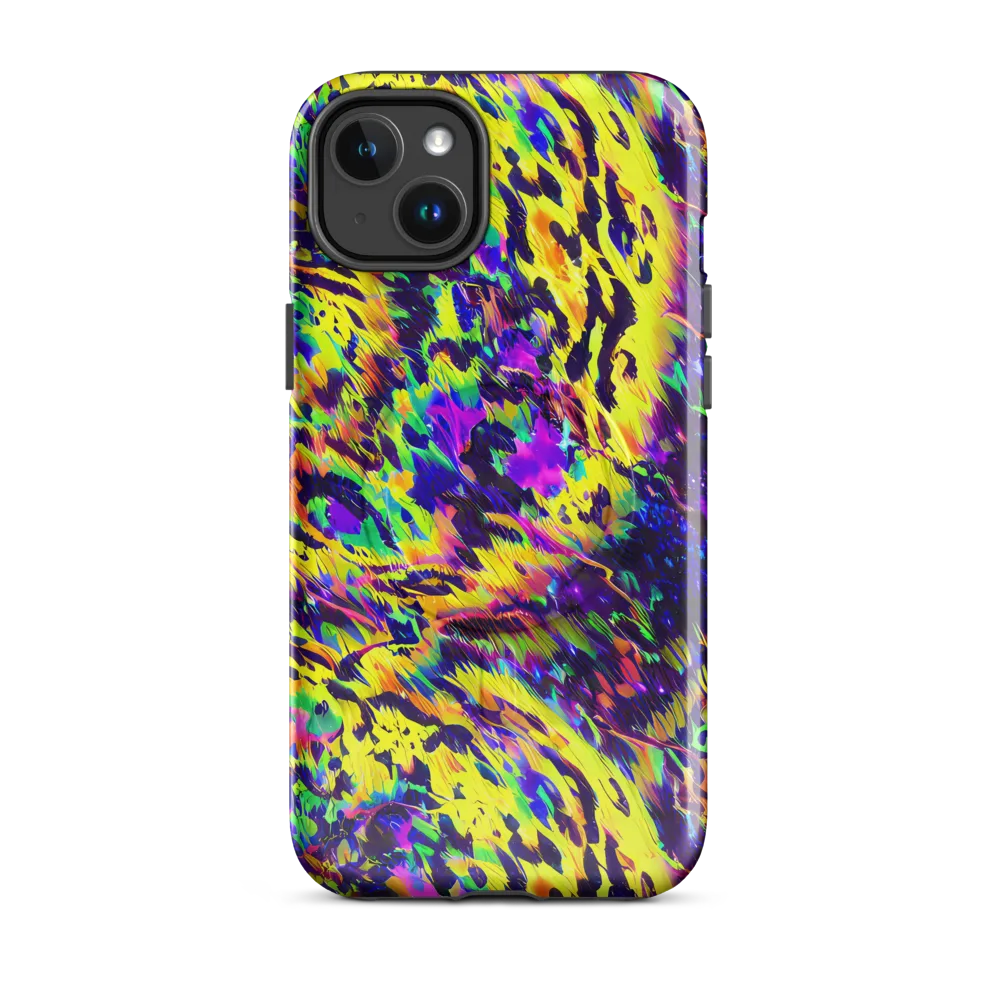 Colorstorm Noir on MagSafe Tough Case for iPhone® — Front