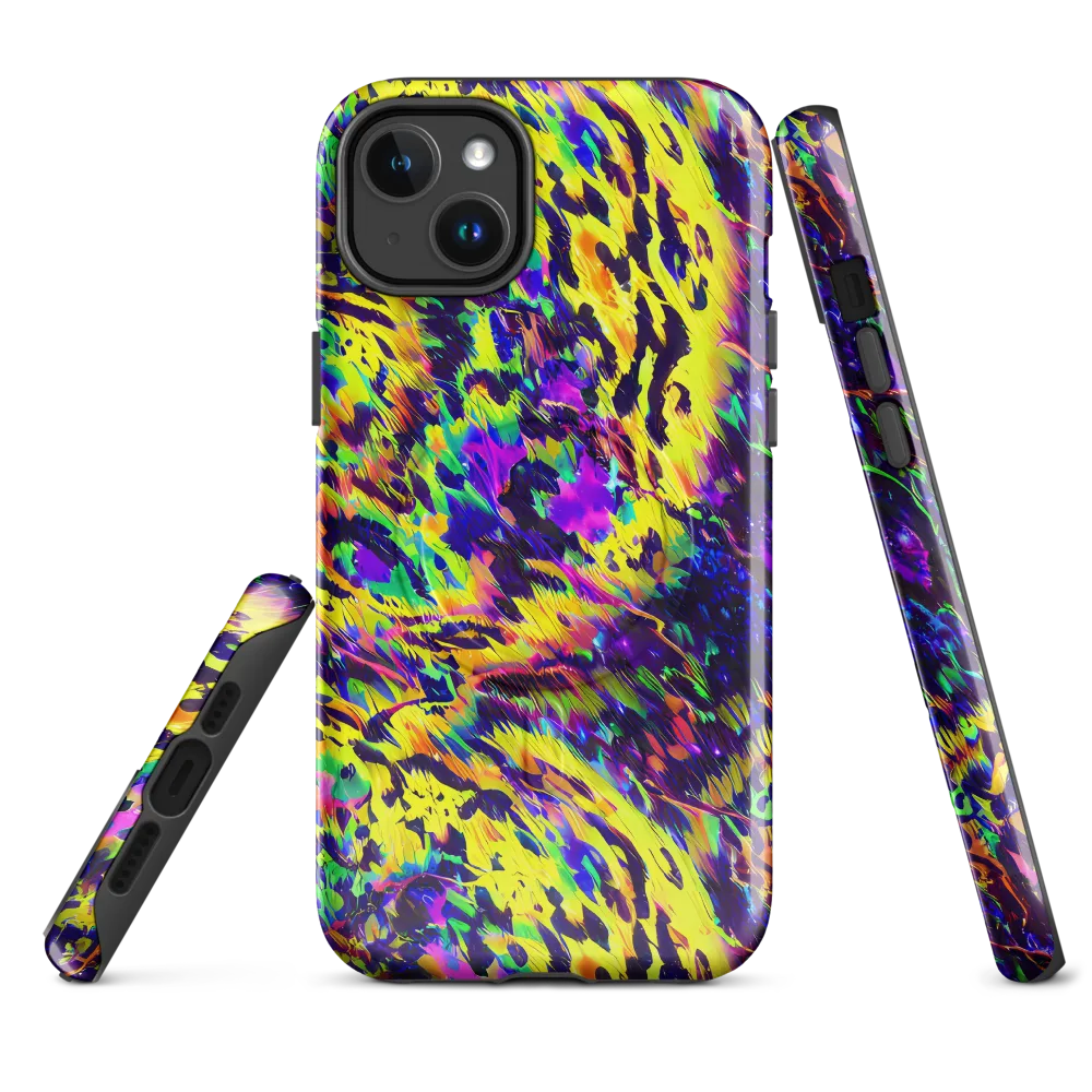 Colorstorm Noir on MagSafe Tough Case for iPhone® — Front