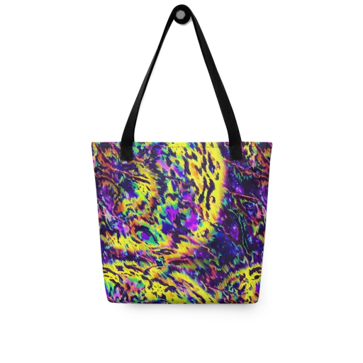 Colorstorm Noir on a Tote Bag