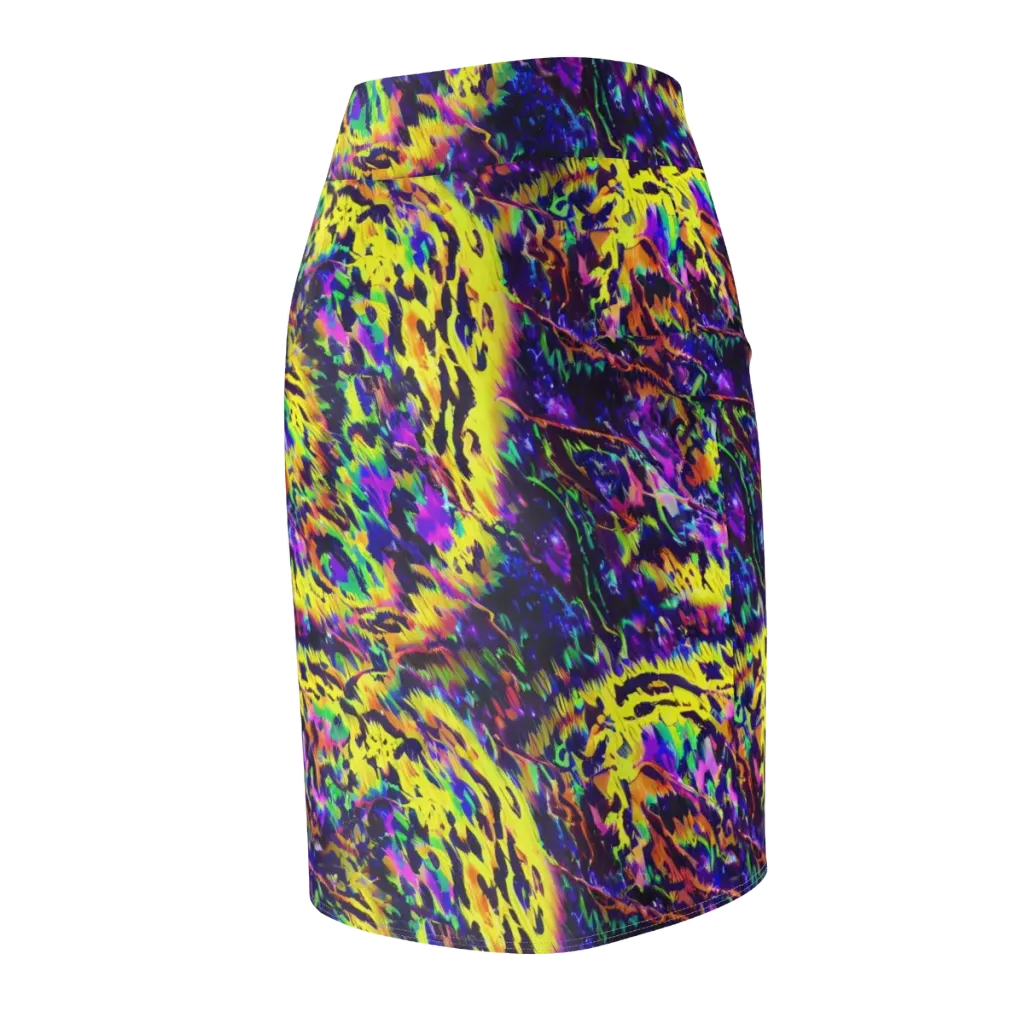 Colorstorm Noir on Pencil Skirt — Back Side