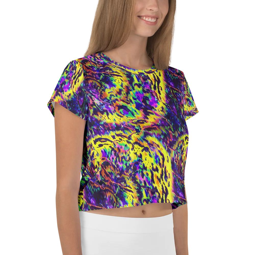 Colorstorm Noir on Crop Tee — Right
