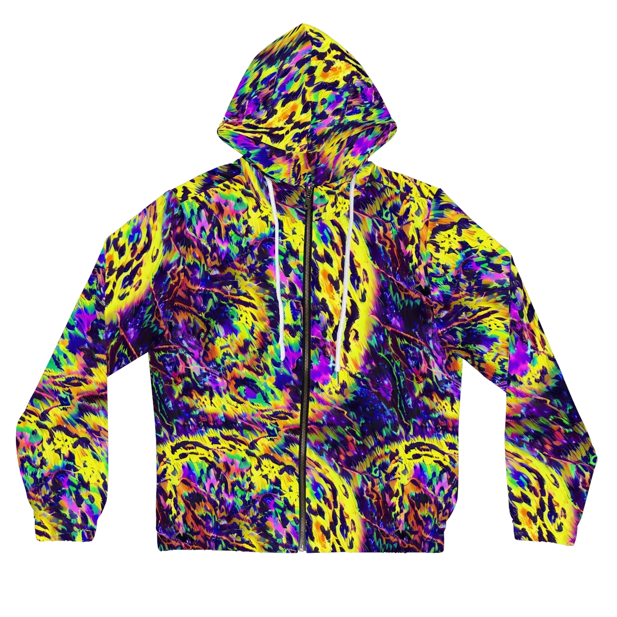 Colorstorm Noir on Women's Full-Zip Hoodie — Front