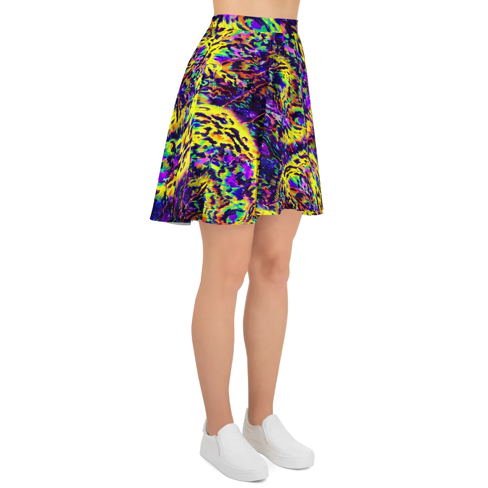 Colorstorm Noir on Skater Skirt — Right
