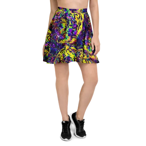 Colorstorm Noir on a Skater Skirt