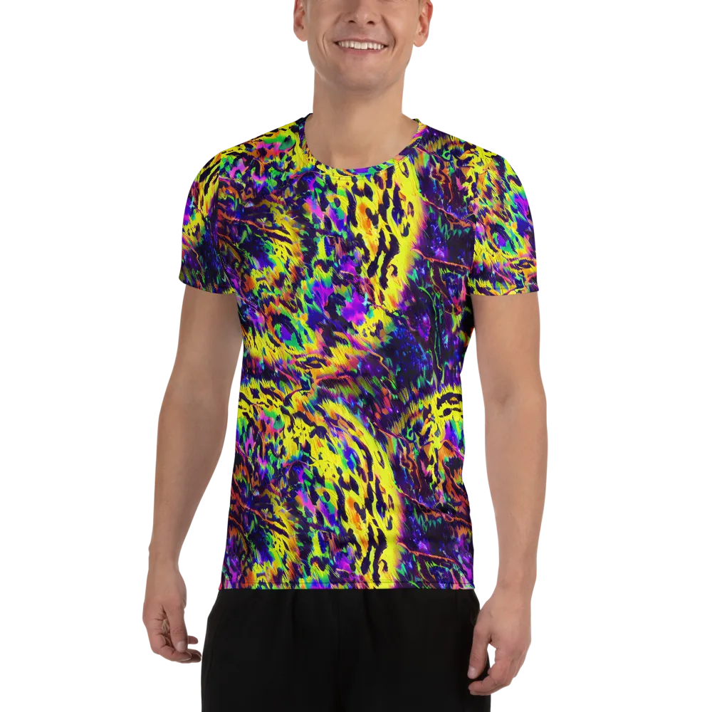 Colorstorm Noir on Men's Athletic T-Shirt — Front