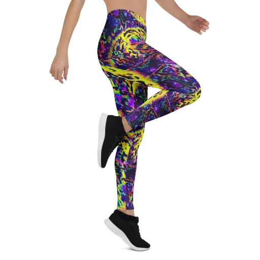 Colorstorm Noir on a Leggings