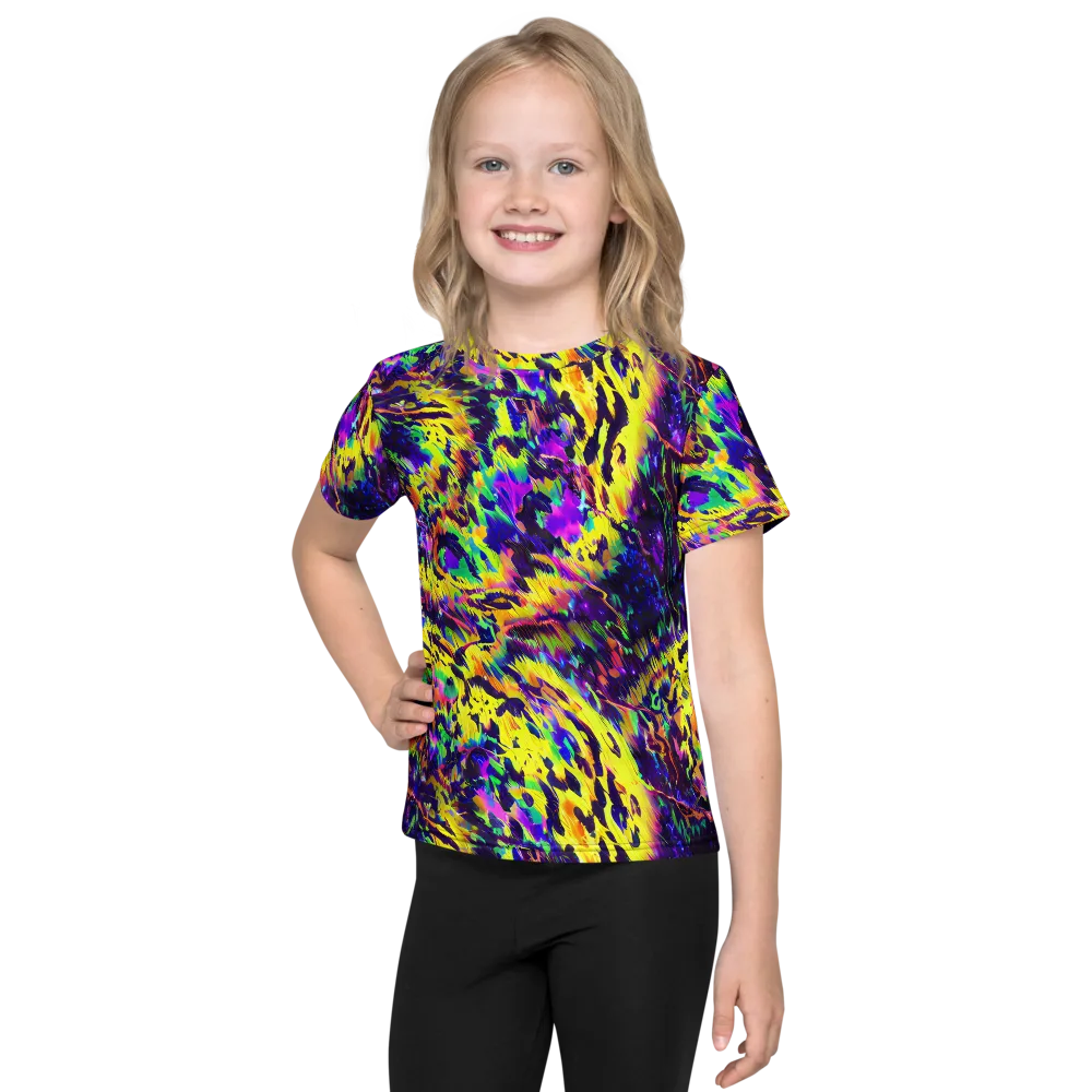 Colorstorm Noir on Kids Crew Neck T-Shirt — Front