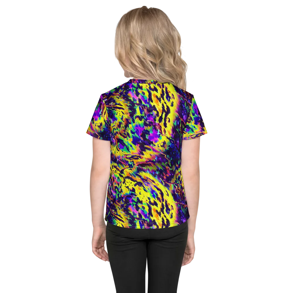Colorstorm Noir on Kids Crew Neck T-Shirt — Back
