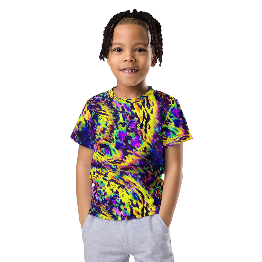 Colorstorm Noir on Kids Crew Neck T-Shirt — Front