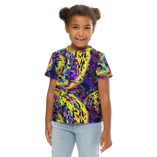 Colorstorm Noir on a Kids Crew Neck T-Shirt