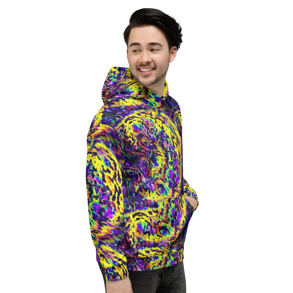 Colorstorm Noir on Hoodie — Right