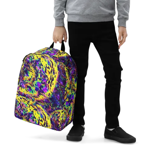 Colorstorm Noir on a Minimalist Backpack