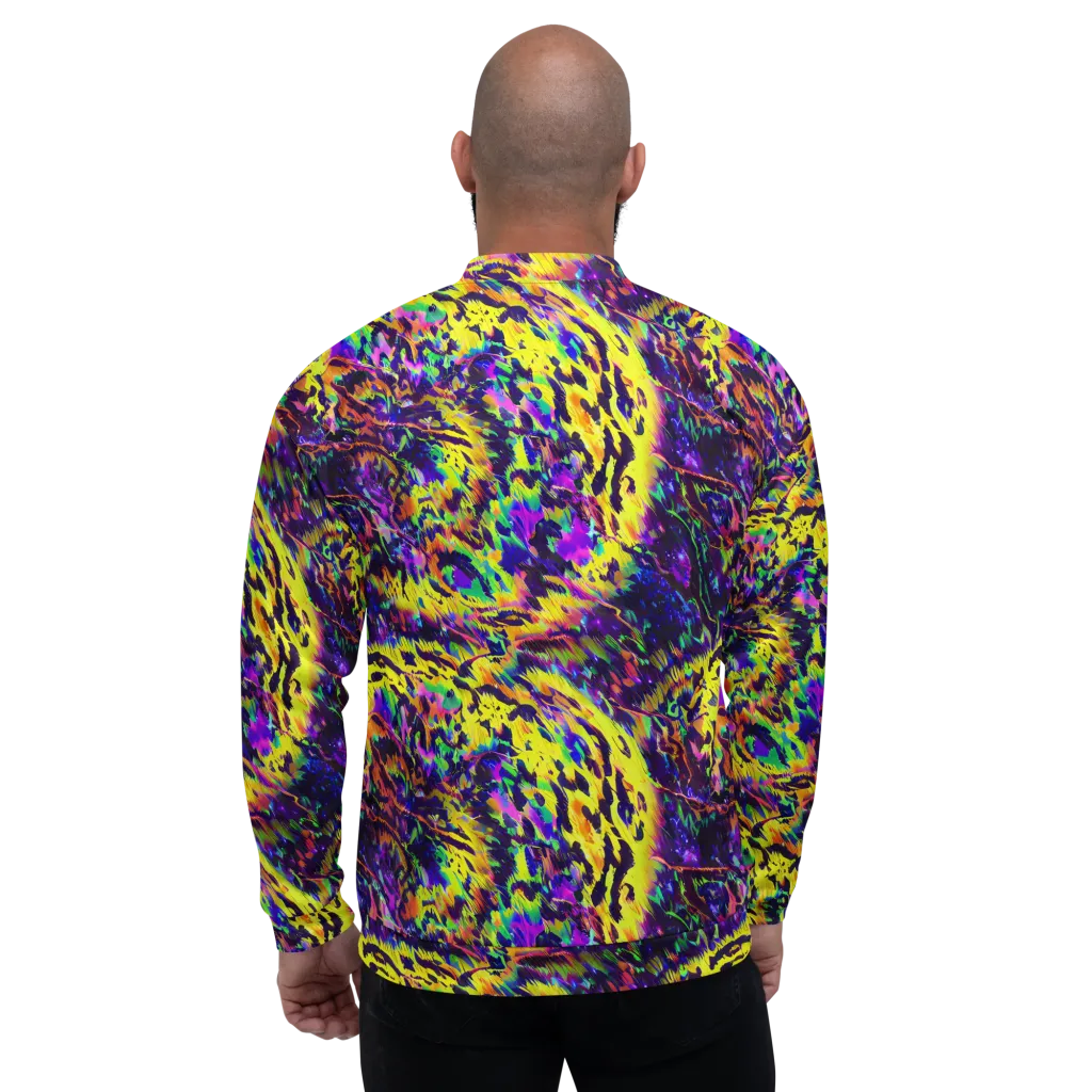 Colorstorm Noir on Bomber Jacket — Back