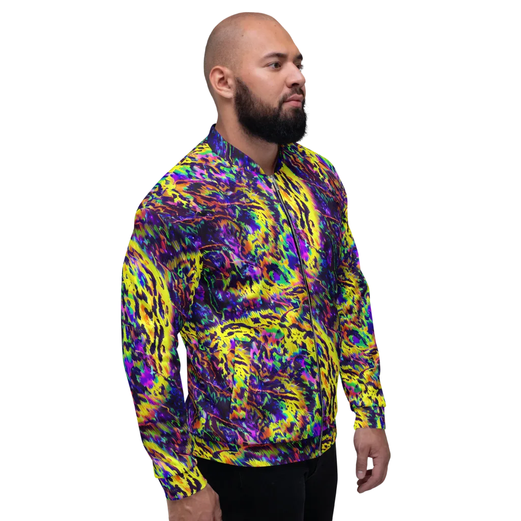 Colorstorm Noir on Bomber Jacket — Right