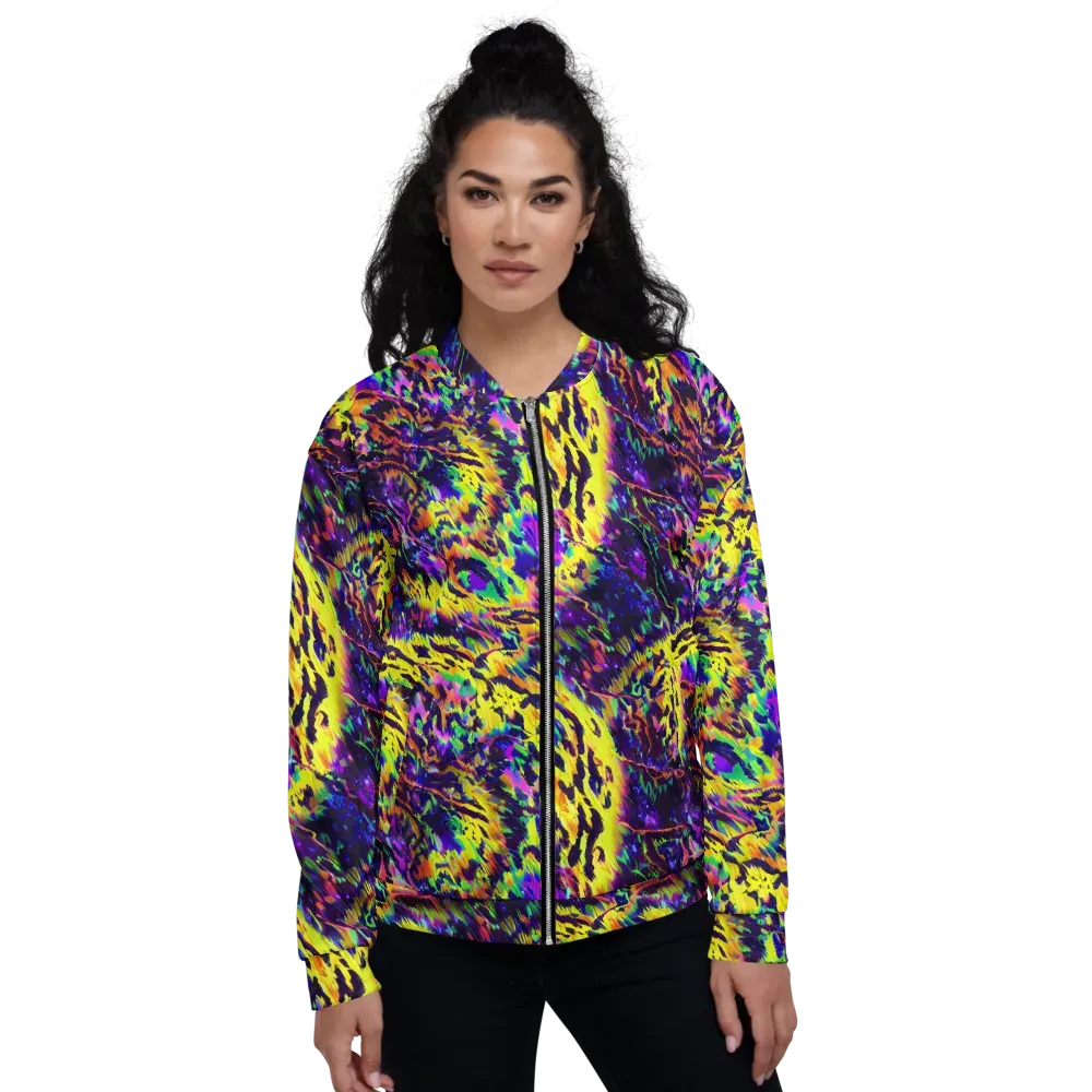 Colorstorm Noir on Bomber Jacket — Front