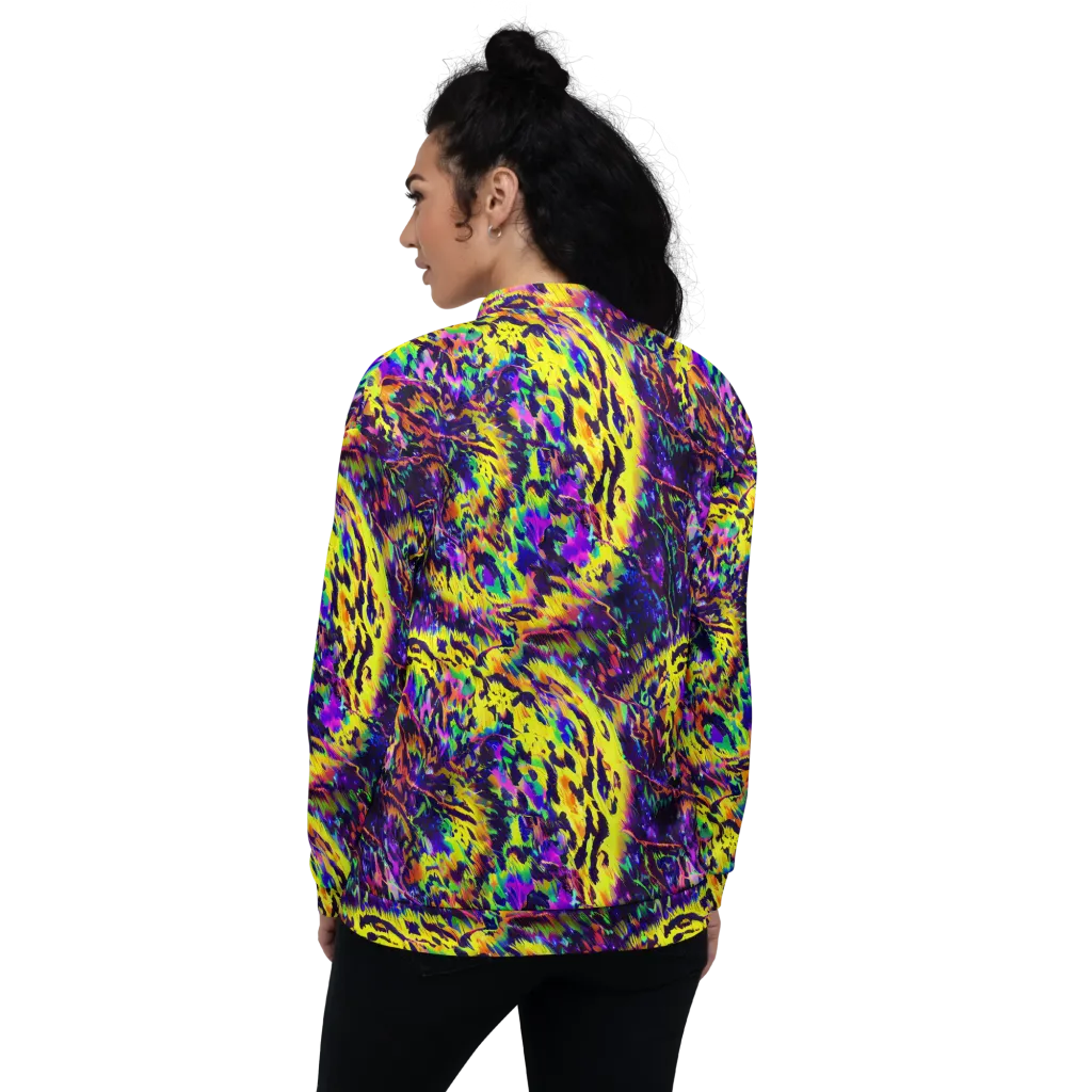 Colorstorm Noir on Bomber Jacket — Back