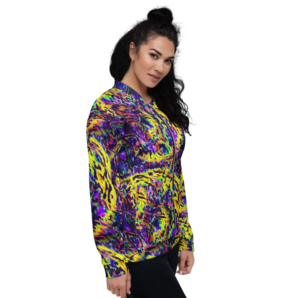 Colorstorm Noir on Bomber Jacket — Right