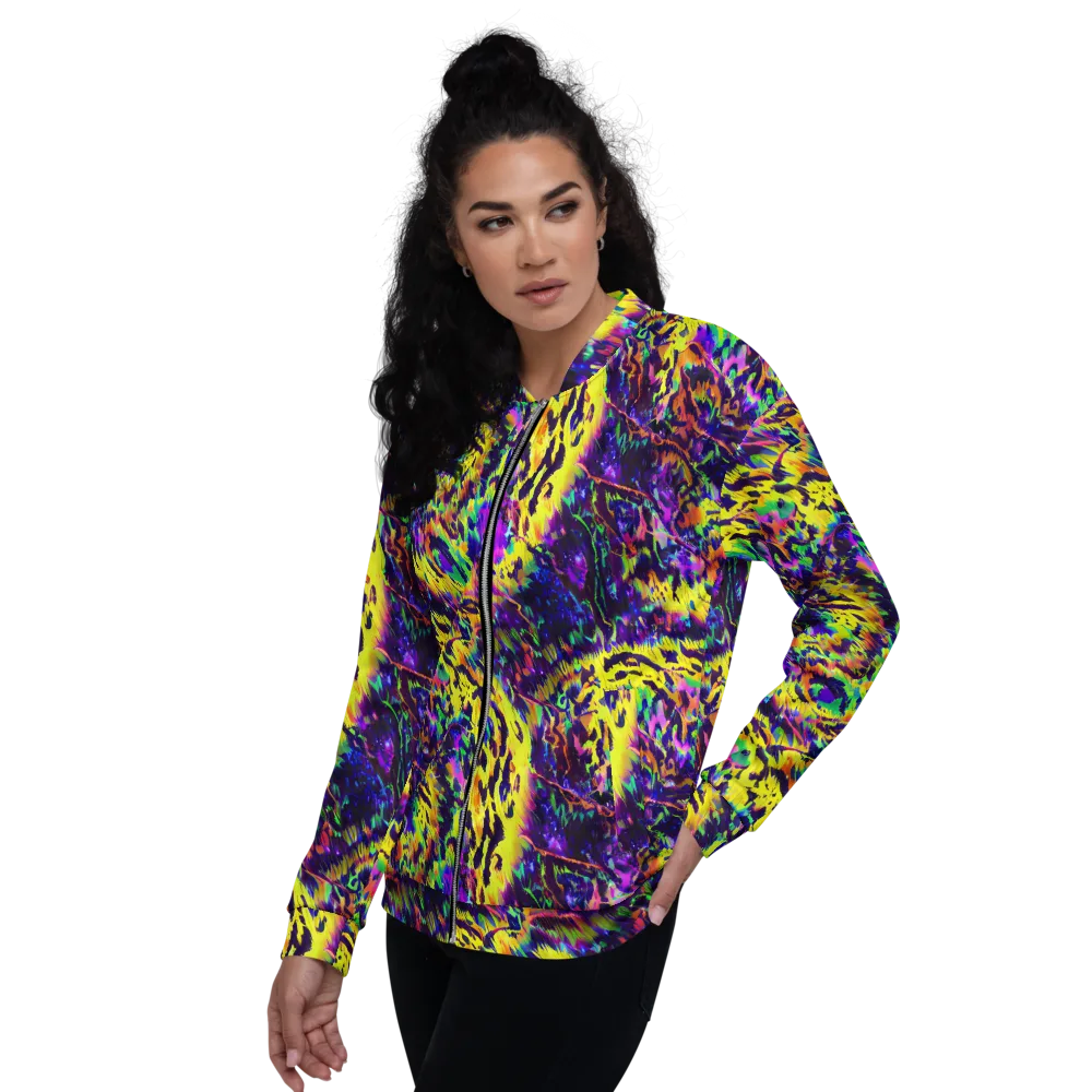 Colorstorm Noir on Bomber Jacket — Left