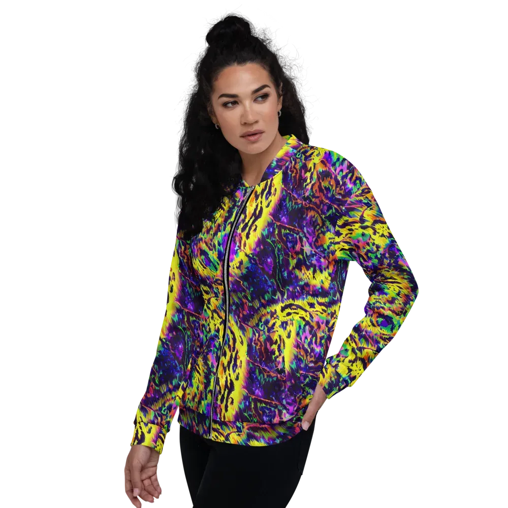 Colorstorm Noir on Bomber Jacket — Left