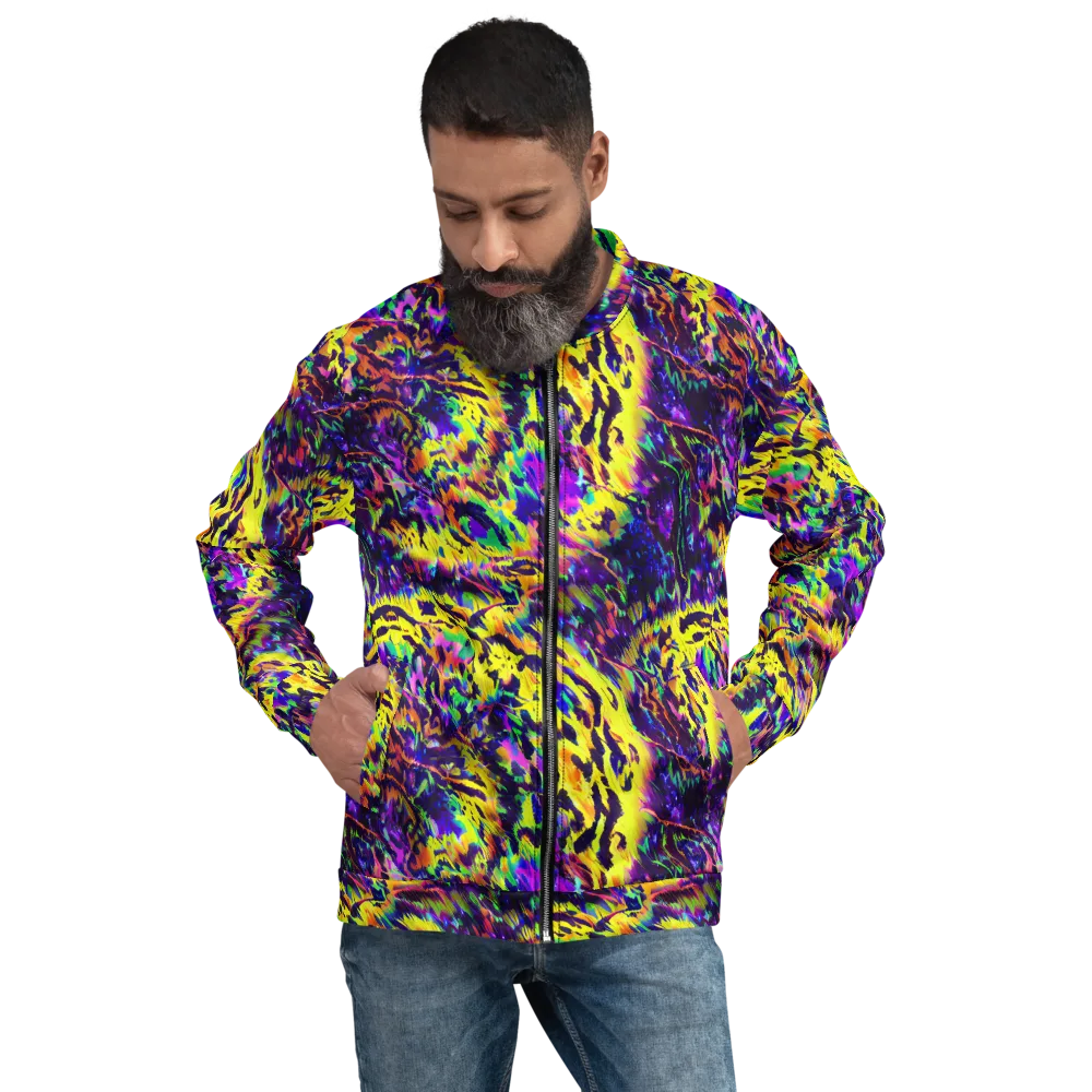 Colorstorm Noir on Bomber Jacket — Front