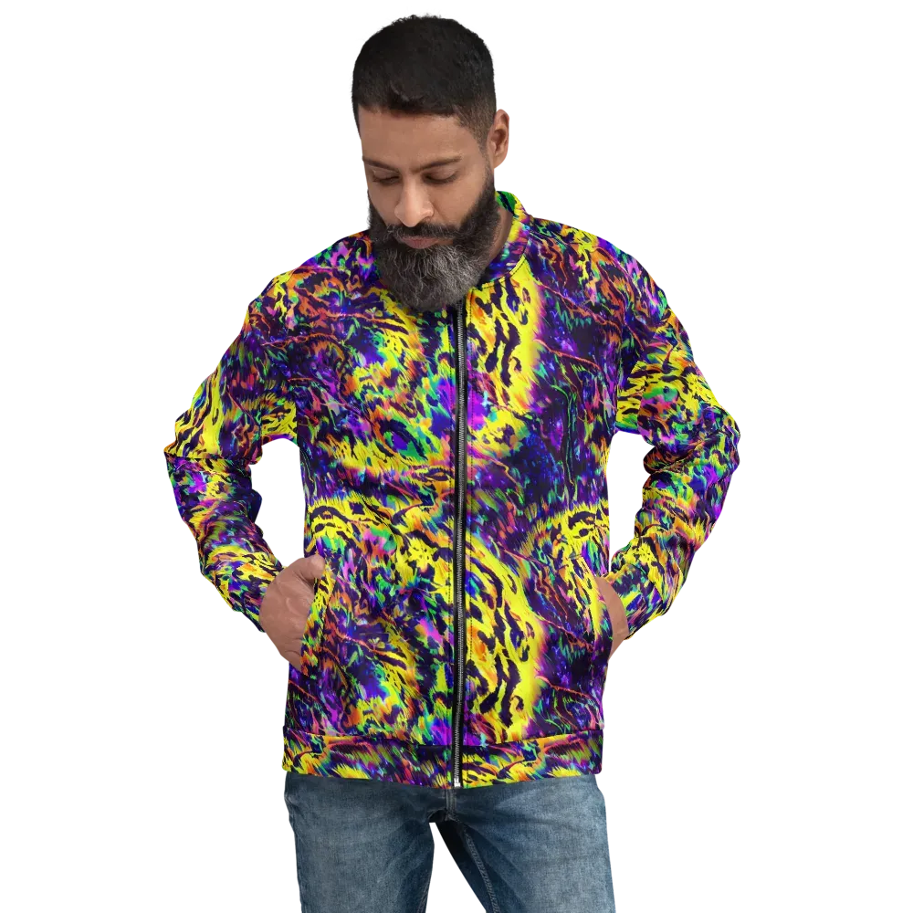 Colorstorm Noir on Bomber Jacket — Front