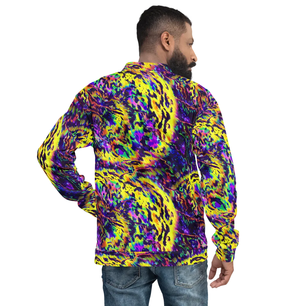 Colorstorm Noir on Bomber Jacket — Back