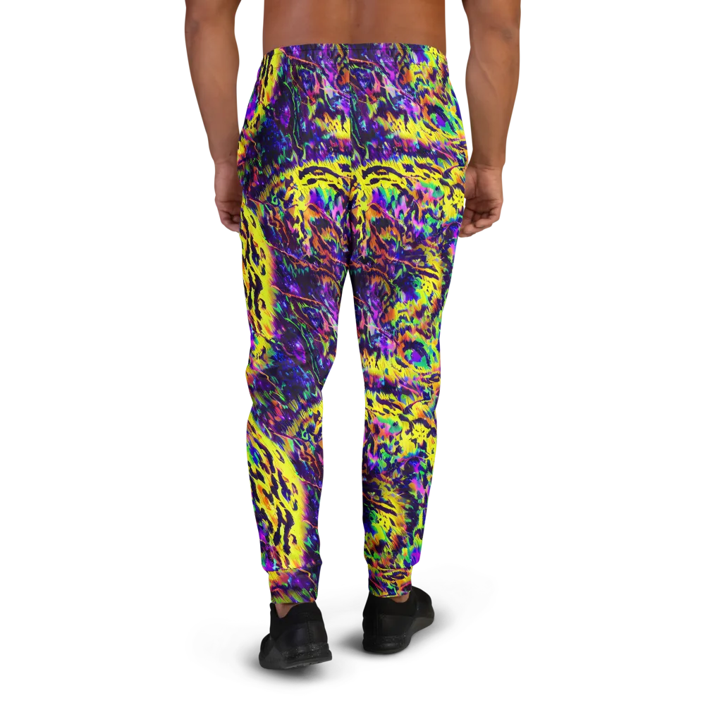 Colorstorm Noir on Men's Joggers — Back