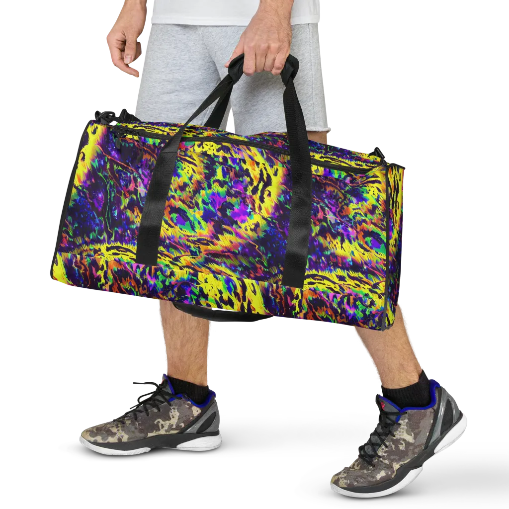 Colorstorm Noir on Duffle Bag — Front
