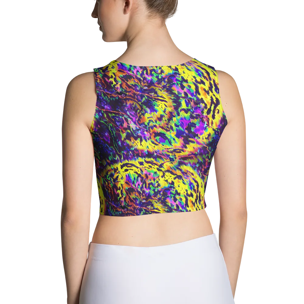 Colorstorm Noir on Crop Top — Back