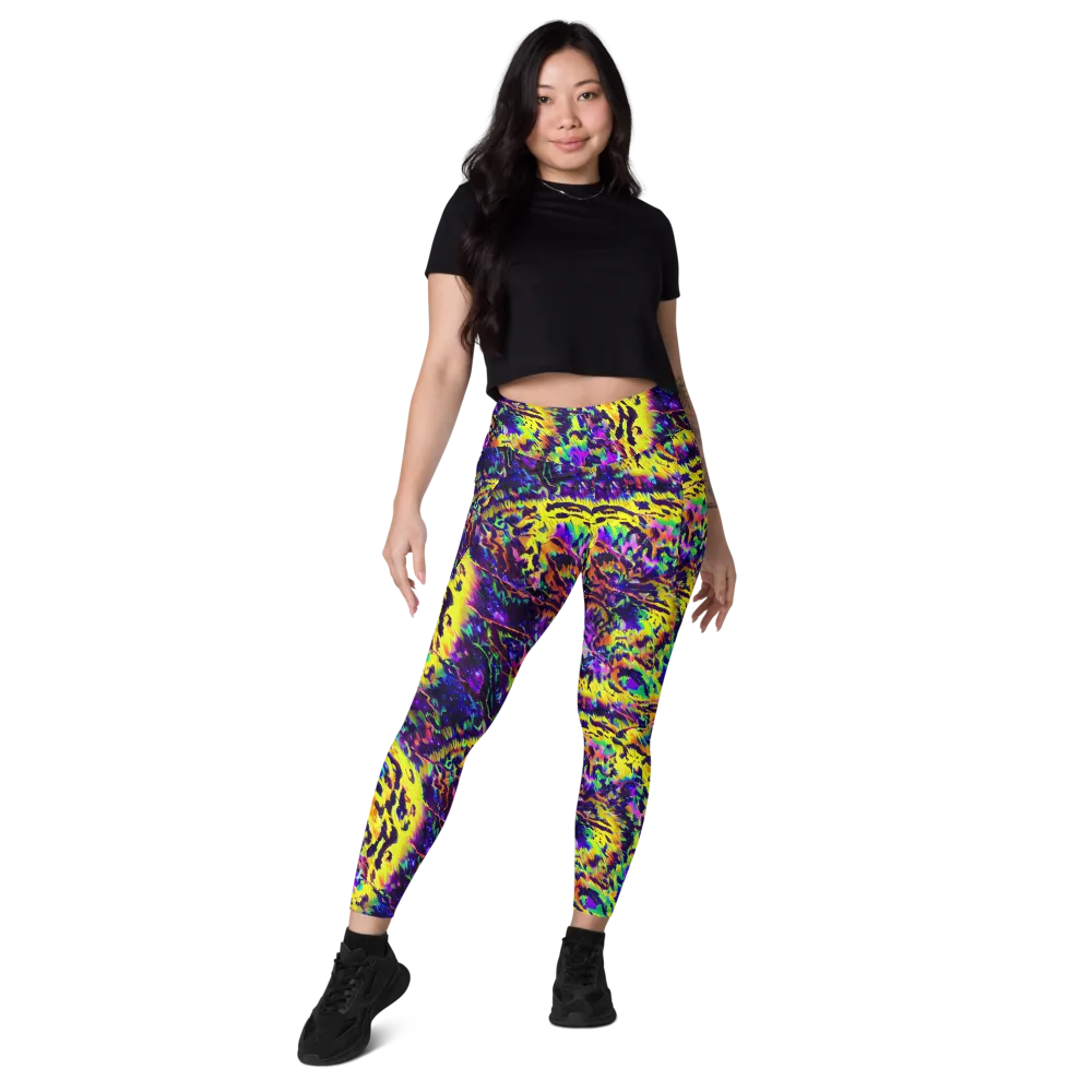 Colorstorm Noir on Leggings with Pockets — Front