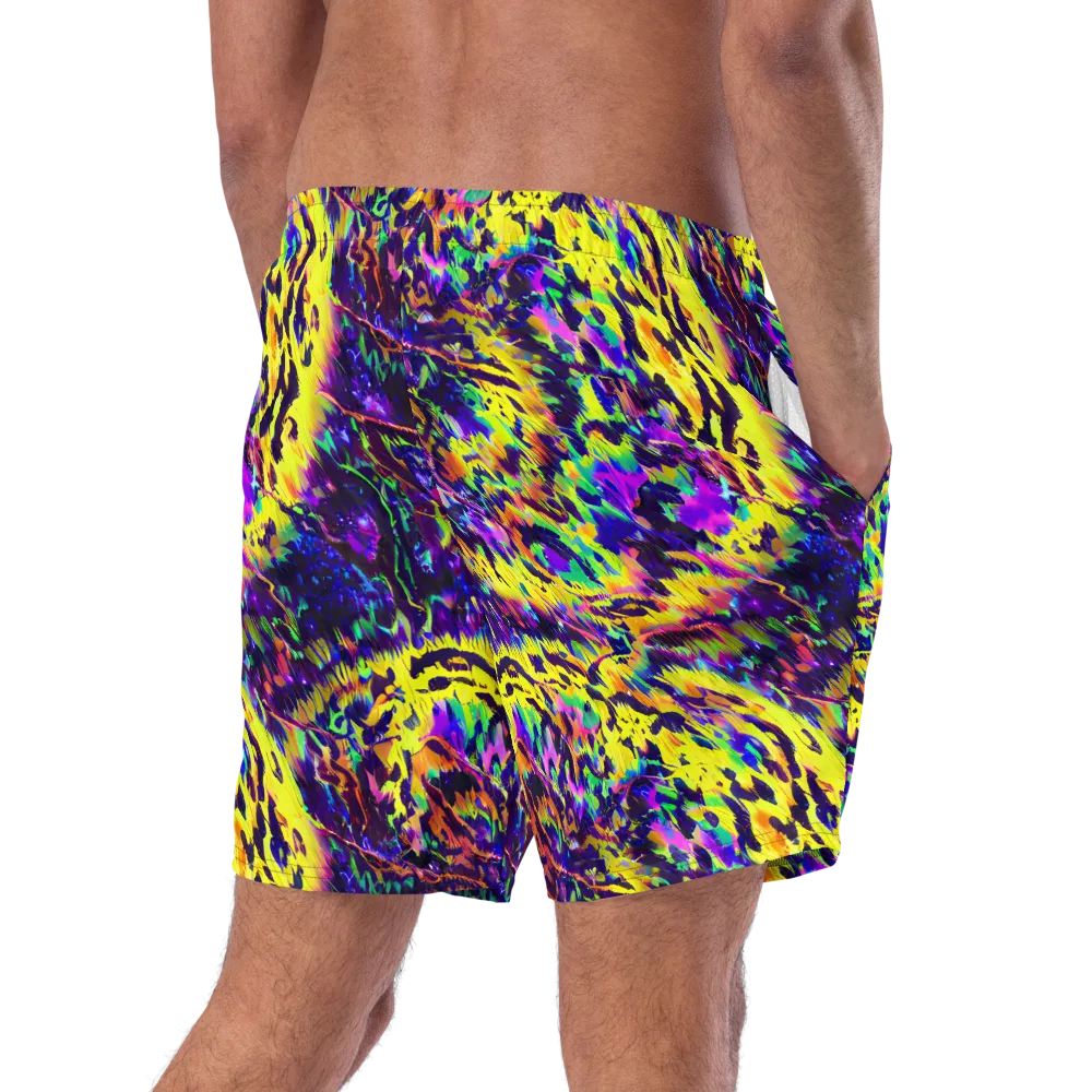 Colorstorm Noir on Swim Trunks — Right Back