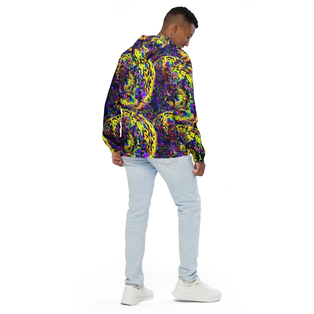 Colorstorm Noir on Men's Windbreaker — Back