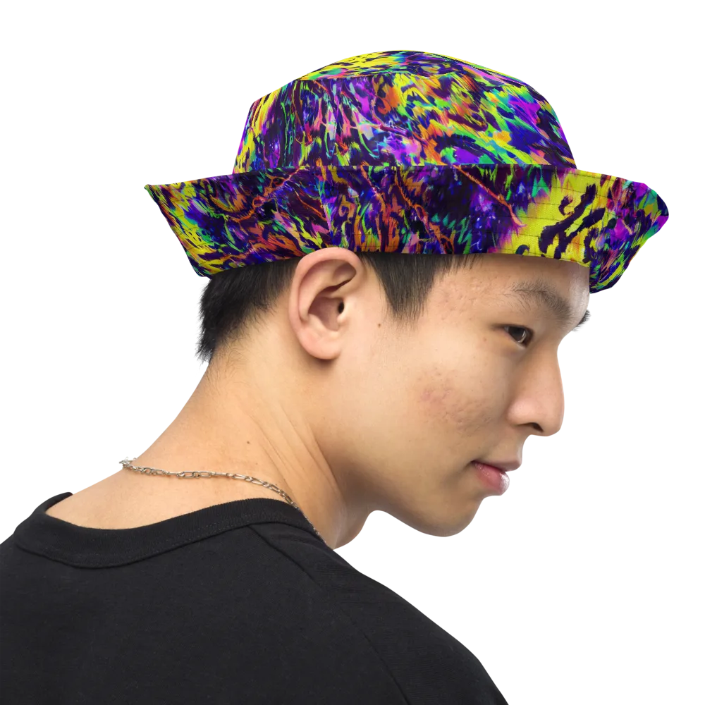 Colorstorm Noir on Reversible Bucket Hat — Right Outside