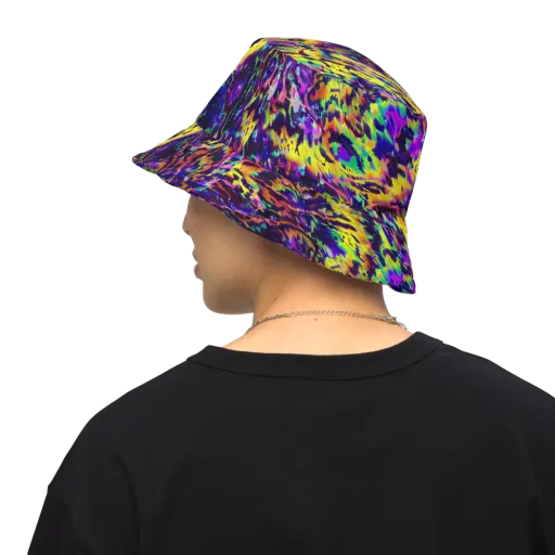 Colorstorm Noir on a Reversible Bucket Hat