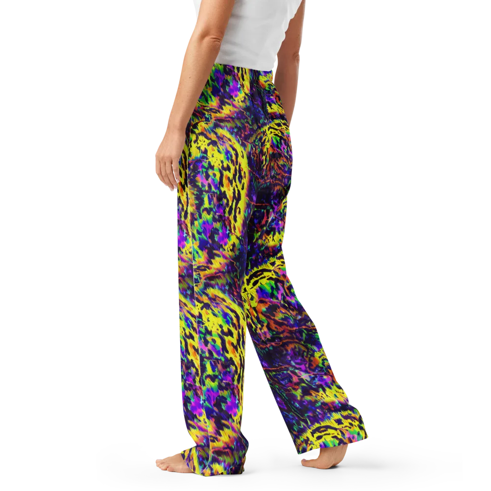Colorstorm Noir on Women's Pajama Pants — Left