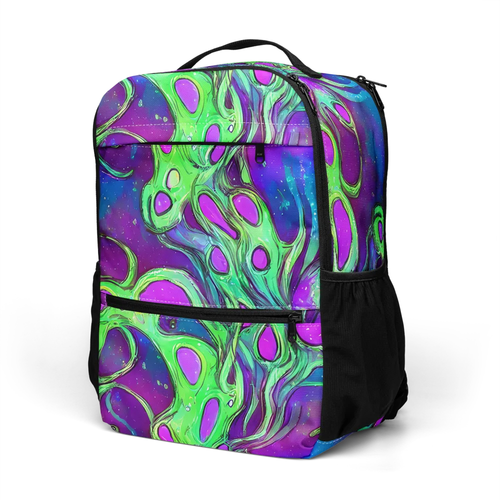 Funky Mutation on Utility Backpack — Left Front
