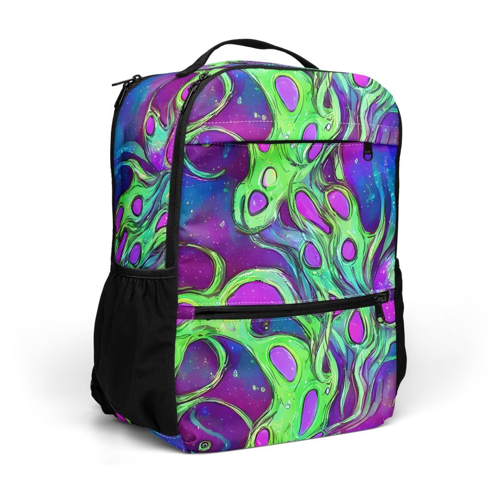 Funky Mutation on Utility Backpack — Right Front