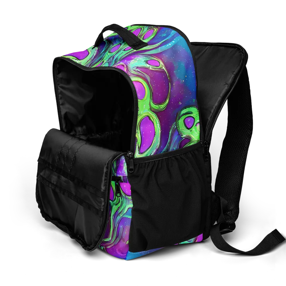 Funky Mutation on Utility Backpack — Product details 2