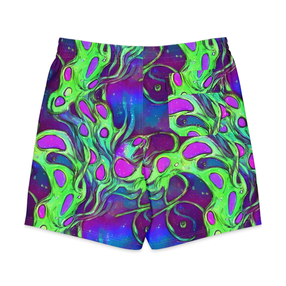 Funky Mutation on Men's Board Shorts — Back