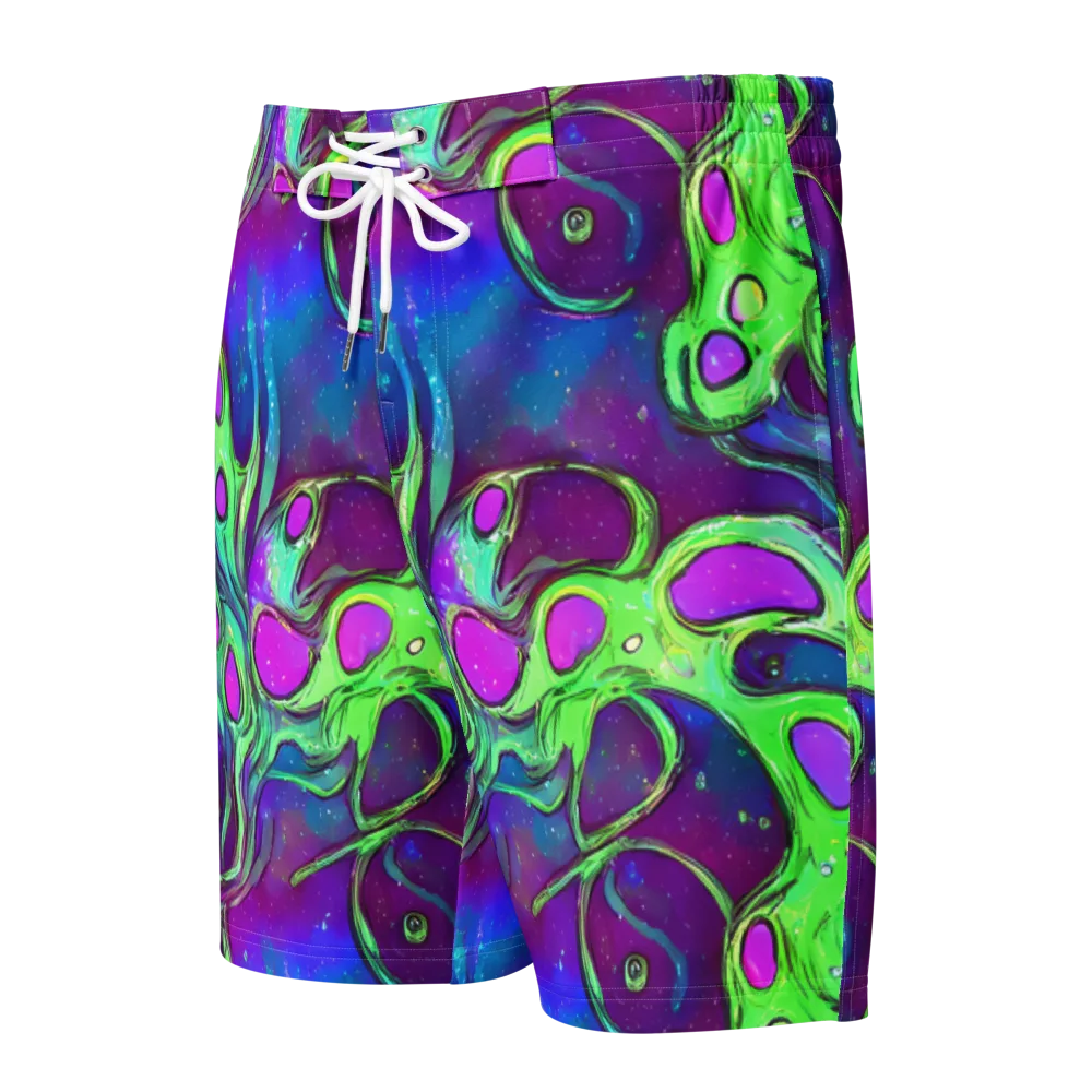 Funky Mutation on Men's Board Shorts — Front